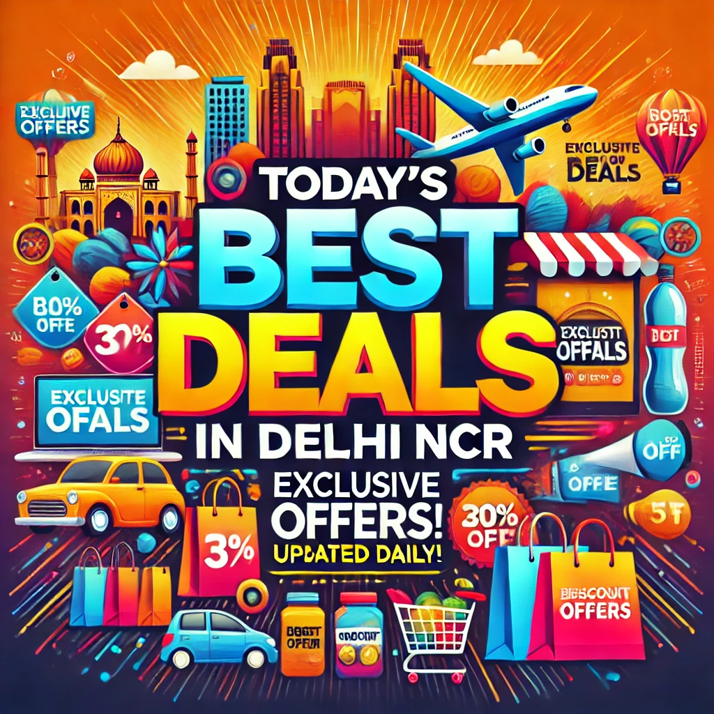 Today Deals and Offers in Delhi NCR