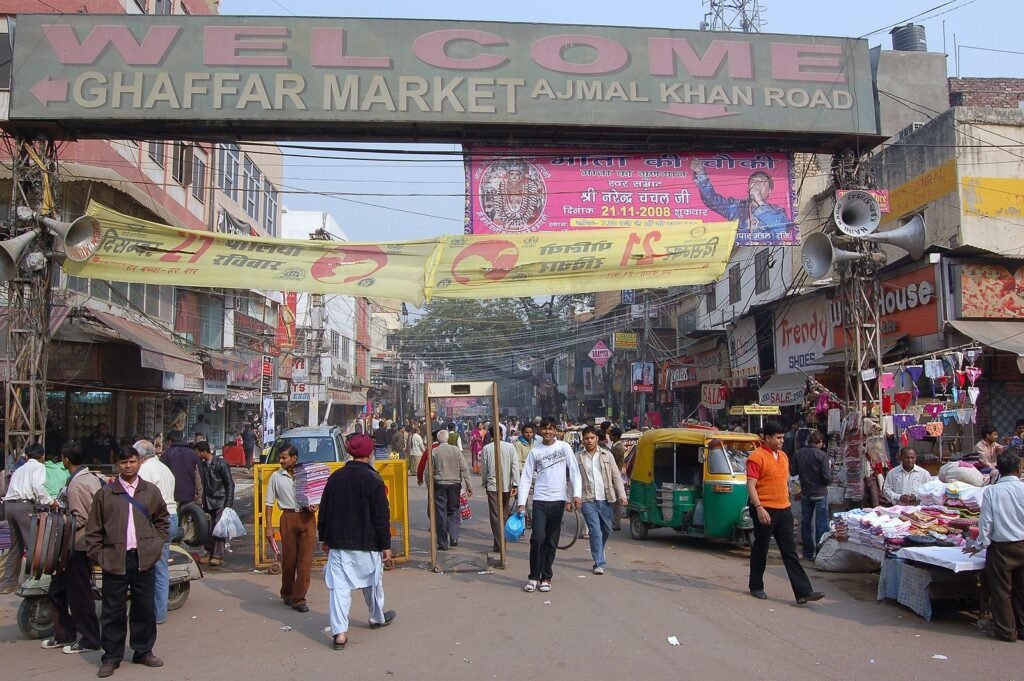 Gaffar market delhi