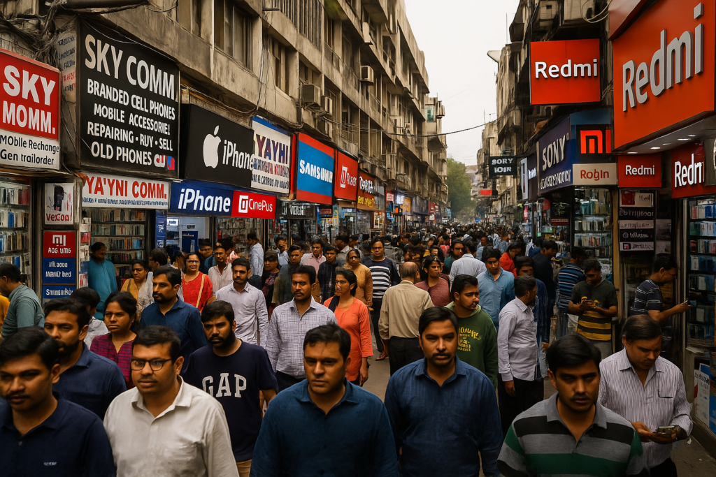 Top markets for mobile phones and accessories