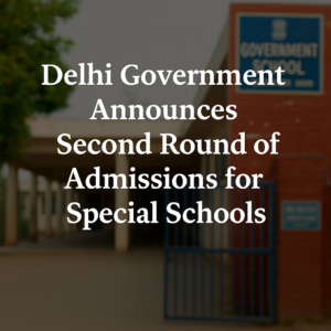 Second Round fo Admissions for Special Schools