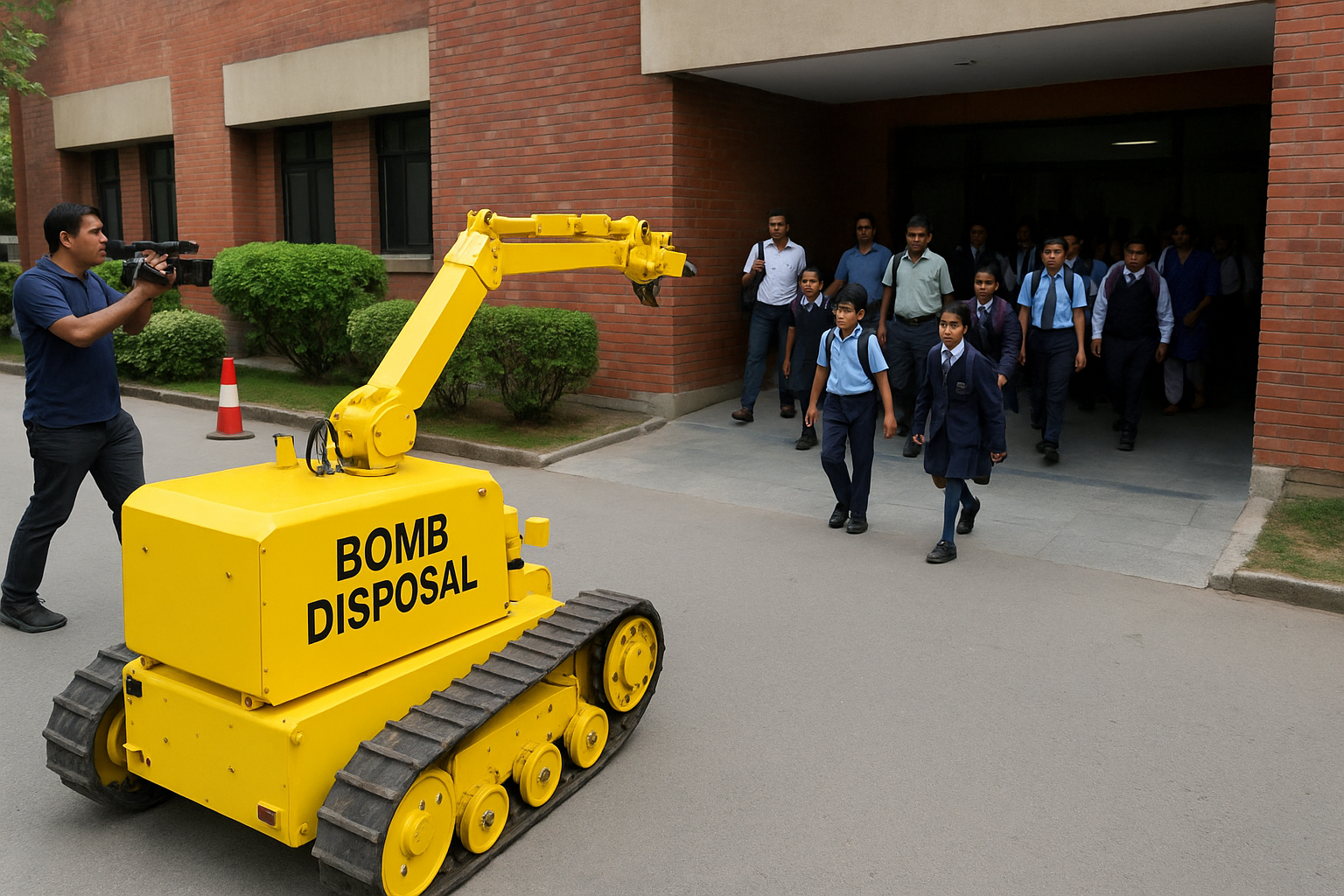 Delhi bomb hoax