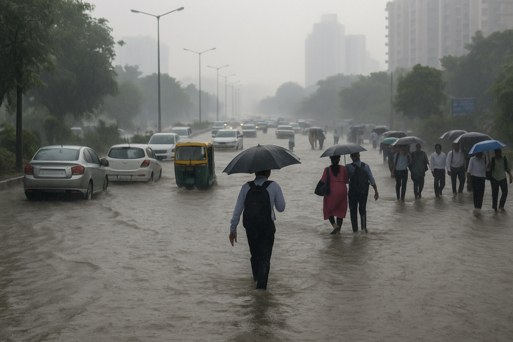 Gurugram Rains