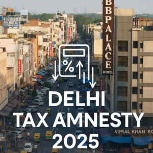 One time tax amnesty