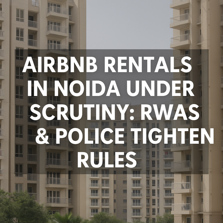 Noida’s Short-Term Rentals Under Scrutiny: What Flat Owners and Tenants Should Know