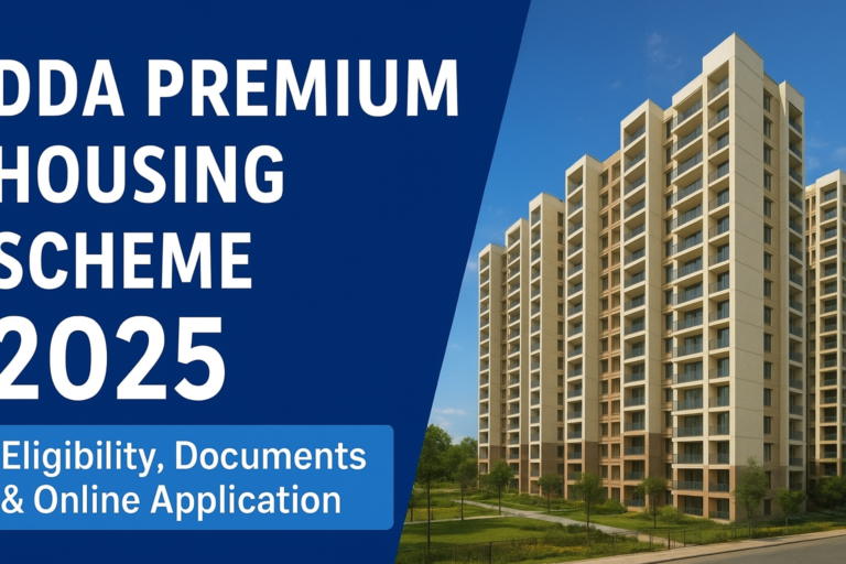 DDA Premium Housing Scheme: Eligibility, Documents, Auction Rules and Application Process