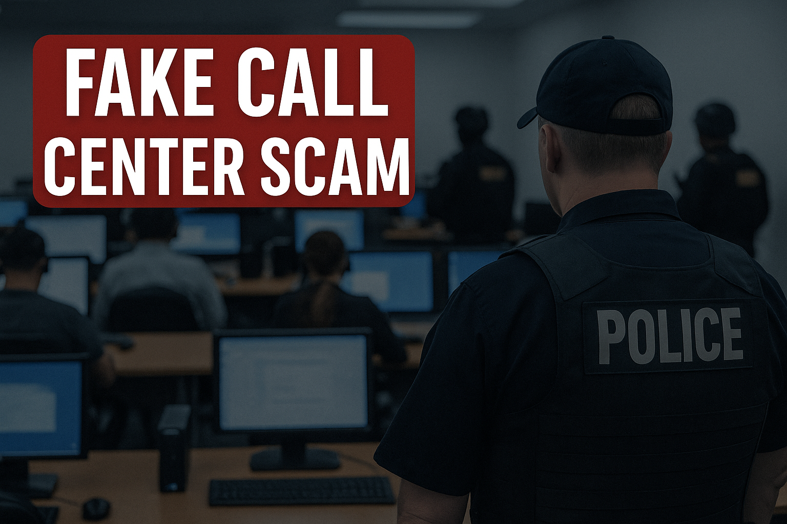 Fake Call Centre Scam Delhi