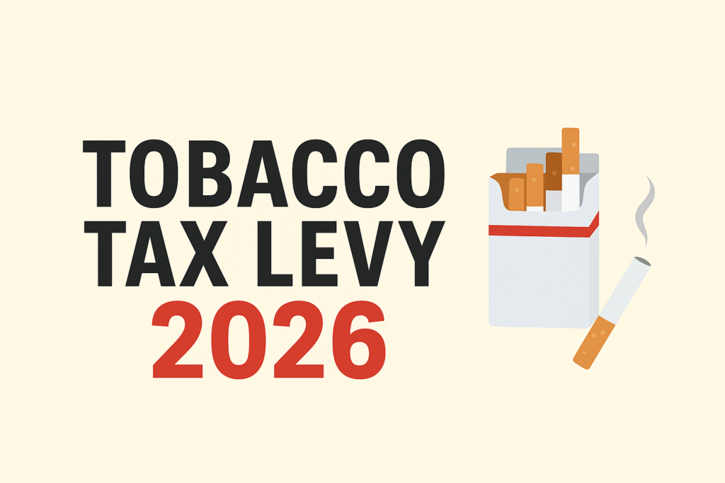 tobacco tax levy - new gst