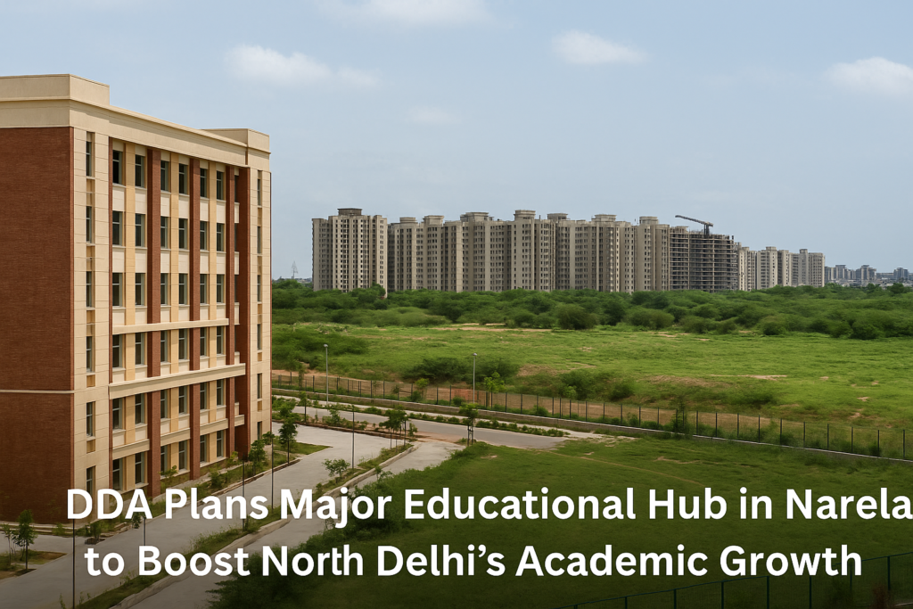 DDA Plans Education Hub in Narela