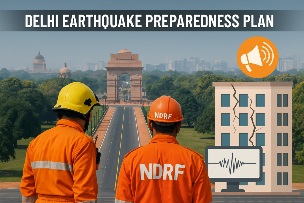 Delhi Earthquake Preparation Plans