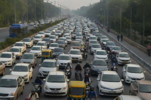 pre diwali traffic delhi ncr