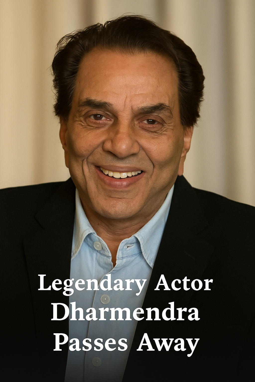 Dharmendra Passes Away at 89, India Mourns the Loss of a Cinema Icon