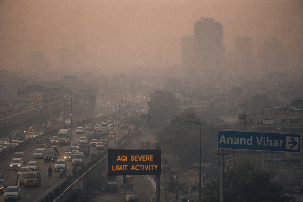 Delhi Severe AQI Levels Dec 2025