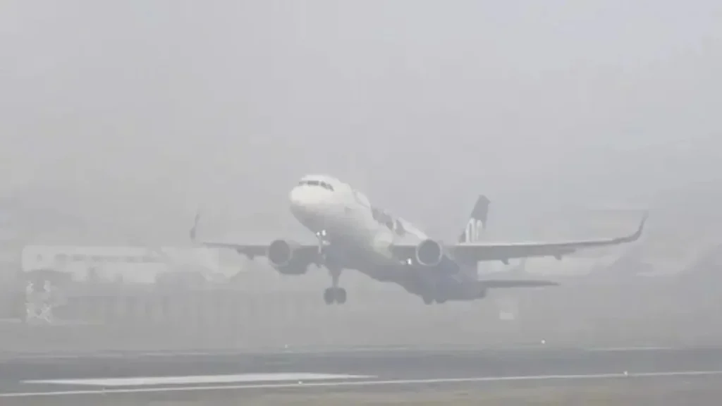 Delhi air quality affecting flights