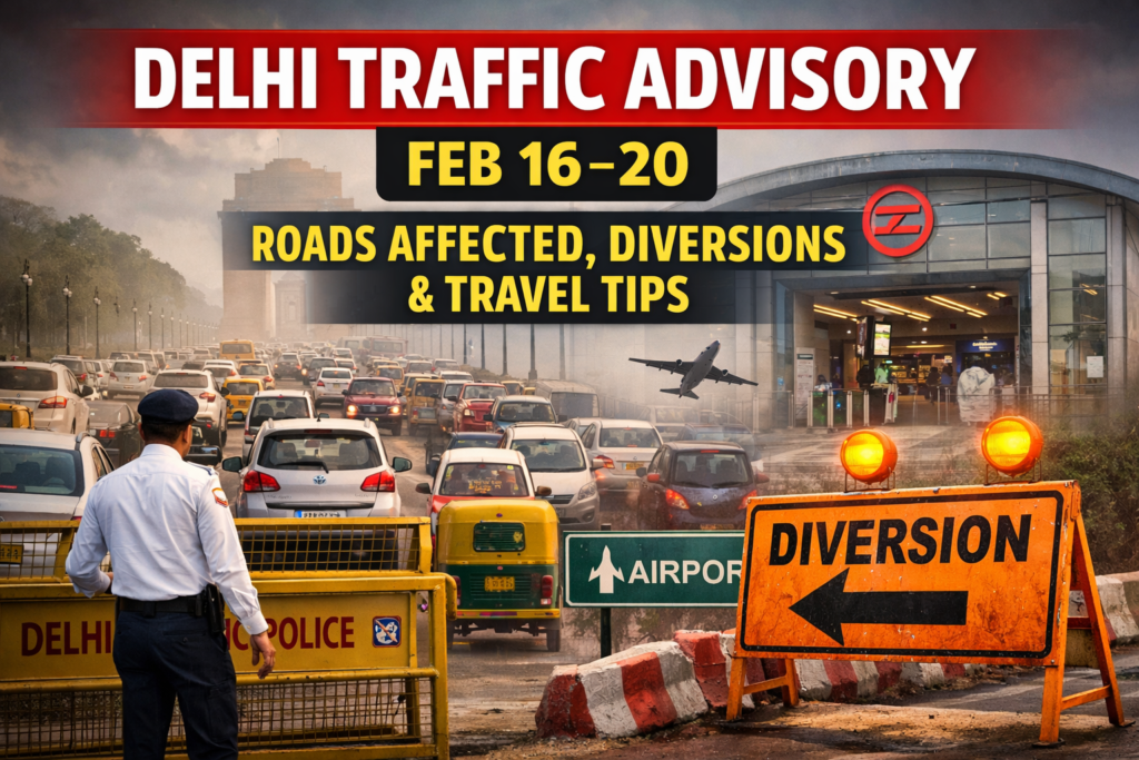 AI Impact Summit Traffic Advisory