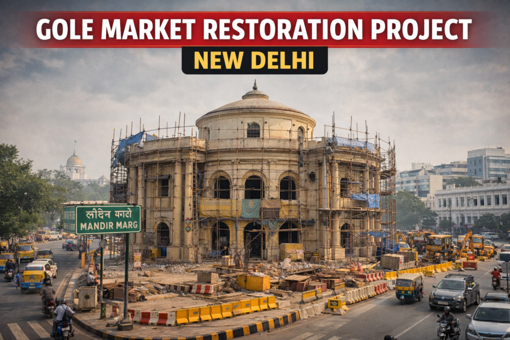 Gole Market Restoration delay