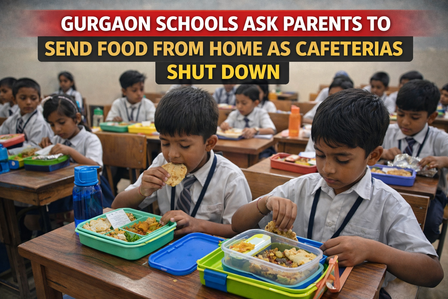 Gurgaon Schools Ask Parents to Send Food From Home After Cafeterias Shut Over Food Safety Concerns