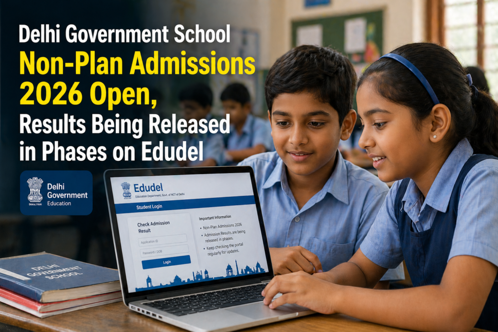 non plan admissions 2026